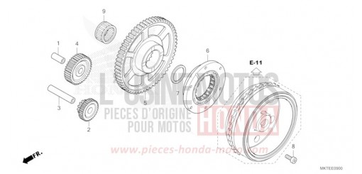 STARTING CLUTCH ADV750S de 2025